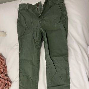 GAP olive green cargo pants
